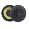 Jabra Evolve 20 20SE 30 30II 40 65 65+ čierny vankúš na slúchadlá s koženkovým poťahom, v páre Jabra Evolve 20 20SE 30 30II 40 65 65+ čierny vankúš na slúchadlá s koženkovým poťahom, v páre