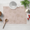 Biante Teflónové prestieranie na stôl TF-129 Hnedé kvetované ornamenty na sivobéžovom 35x45 cm Biante Teflónové prestieranie na stôl TF-129 Hnedé kvetované ornamenty na sivobéžovom 35x45 cm