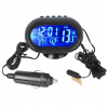 Automobilový teplomer 12/24V hodiny Voltmeter 3 v 1 meteostanica Automobilový teplomer 12/24V hodiny Voltmeter 3 v 1 meteostanica
