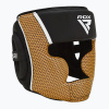 Boxerská prilba RDX Head Guard Aura Plus T-17 golden Boxerská prilba RDX Head Guard Aura Plus T-17 golden