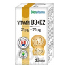 EDENPharma VITAMÍN D3 + K2 tbl 1x60 ks EDENPharma VITAMÍN D3 + K2 tbl 1x60 ks