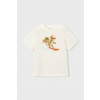 Detské bavlnené tričko Mayoral 3077.5H.Mini.PPY2 biela 92 Detské bavlnené tričko Mayoral 3077.5H.Mini.PPY2 biela 92