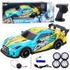 LEAN TOYS RC športové auto na diaľkové ovládanie s osvetlenou karosériou, tyrkysové LEAN TOYS RC športové auto na diaľkové ovládanie s osvetlenou karosériou, tyrkysové