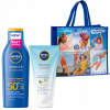 NIVEA Sun Protect opaľovací krém SPF50+ 200 ml (Sada NIVEA: Opaľovací balzam SPF50+ + krémový gél po opaľovaní + taška) NIVEA Sun Protect opaľovací krém SPF50+ 200 ml (Sada NIVEA: Opaľovací balzam SPF50+ + krémový gél po opaľovaní + taška)