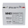 MHPower battery MHPower GE20-12 Gelový akumulátor 12V/20Ah, Terminál T1 - M6, Deep Cycle
