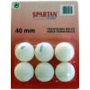 Stolnotenisové loptičky Spartan 1* - 6ks Stolnotenisové loptičky Spartan 1* - 6ks