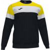 Joma Pánska mikina CREW IV SWEATSHIRT BLACK-YELLOW Veľkosť: M Joma Pánska mikina CREW IV SWEATSHIRT BLACK-YELLOW Veľkosť: M