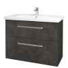 Dreja Umývadlová skrinka BIG INN SZZ2 100 - D16 Tmavý betón / Úchytka T01 / D16 Tmavý betón Dreja Umývadlová skrinka BIG INN SZZ2 100 - D16 Tmavý betón / Úchytka T01 / D16 Tmavý betón