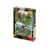 Dino Jurský svet Puzzle 2x48 dielikov Dino Jurský svet Puzzle 2x48 dielikov