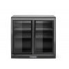 Barová chladnička s dvojitými posuvnými dverami, Arktic, 158L, Čierna, 220-240V/160W, 900x520x(H)870mm Barová chladnička s dvojitými posuvnými dverami, Arktic, 158L, Čierna, 220-240V/160W, 900x520x(H)870mm