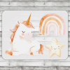 DTF transfer/nažehľovačka Jednorožec pastelový Rozmer: A6 DTF transfer/nažehľovačka Jednorožec pastelový Rozmer: A6