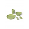 Sea to Summit sada turistických jedál Zestaw naczyń Horizon Dinnerware - 6 elementov STS054802 zelená ONE SIZE Sea to Summit sada turistických jedál Zestaw naczyń Horizon Dinnerware - 6 elementov STS054802 zelená ONE SIZE