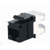 Solarix zárezový keystone CAT5E UTP RJ45 čierny SXKJ-5E-UTP-BK 25286501 Solarix zárezový keystone CAT5E UTP RJ45 čierny SXKJ-5E-UTP-BK 25286501