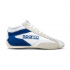 Volnočasové boty Sparco S-Drive Mid, barva: bílo-modrá, velikost: 39 Volnočasové boty Sparco S-Drive Mid, barva: bílo-modrá, velikost: 39