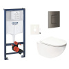 Grohe Závěsný wc set do lehkých stěn / předstěnová montáž SAT Infinitio SIKOGRSIN11SCAL0 Grohe Závěsný wc set do lehkých stěn / předstěnová montáž SAT Infinitio SIKOGRSIN11SCAL0