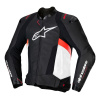 ALPINESTARS bunda MISSILE 3, ALPINESTARS (černá/bílá/červená fluo) 2026 - 48 ALPINESTARS bunda MISSILE 3, ALPINESTARS (černá/bílá/červená fluo) 2026 - 48