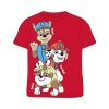 Paw Patrol - Tlapková patrola - Licencia Chlapčenské tričko - Paw Patrol 52023018, červená Farba: Červená, Veľkosť: 128 Paw Patrol - Tlapková patrola - Licencia Chlapčenské tričko - Paw Patrol 52023018, červená Farba: Červená, Veľkosť: 128
