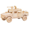 Woodcraft Drevené 3D puzzle Bojové vozidlo Woodcraft Drevené 3D puzzle Bojové vozidlo