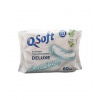 Q SOFT Deluxe Sensitive vlhčený toaletný papier 60ks Q SOFT Deluxe Sensitive vlhčený toaletný papier 60ks