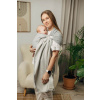 Lenny Lamb ring sling - LITTLE HERRINGBONE GREY - standard 1.8m Lenny Lamb ring sling - LITTLE HERRINGBONE GREY - standard 1.8m
