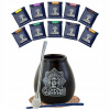 Sada Yerba Mate Guarani 10x50g Tekvica Bombilla Sada Yerba Mate Guarani 10x50g Tekvica Bombilla