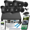 Sada kamier na monitorovanie DVS, 4 IP PoE kamery, 8 Mpx, IP67, 1 TB Sada kamier na monitorovanie DVS, 4 IP PoE kamery, 8 Mpx, IP67, 1 TB