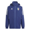 adidas Italy Rain Jacket 2022 Adults Dark Blue XS adidas Italy Rain Jacket 2022 Adults Dark Blue XS