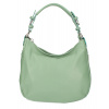 Kožená kabelka na rameno 210 mätová Made in Italy Kožená kabelka na rameno 210 mätová Made in Italy