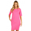 LITEX Šaty dámske s krátkym rukávom. 5E171 - veľ. L, ružová LITEX Šaty dámske s krátkym rukávom. 5E171 - veľ. L, ružová