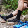 Bežecké ponožky Sporcks Trail Pathless - Black Veľkosť: EUR 47-49 Bežecké ponožky Sporcks Trail Pathless - Black Veľkosť: EUR 47-49