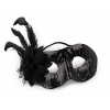 Karnevalová maska - škraboška s peřím Balení: 1 ks Karnevalová maska - škraboška s peřím Balení: 1 ks