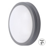 Solight LED vonkajšie osvetlenie so senzorom Siena, sivé, 20W, 1500lm, 4000K, IP54, 23cm Solight LED vonkajšie osvetlenie so senzorom Siena, sivé, 20W, 1500lm, 4000K, IP54, 23cm