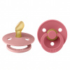 BIBS Colour anatomické cumlíky z prírodného kaučuku 2 ks – veľkosť 1, Dusty Pink / Coral BIBS Colour anatomické cumlíky z prírodného kaučuku 2 ks – veľkosť 1, Dusty Pink / Coral