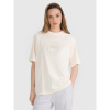 Dámske tričko oversize s potlačou 4F 4FRSS25TTSHF2791-11S XS Dámske tričko oversize s potlačou 4F 4FRSS25TTSHF2791-11S XS