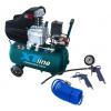 Kompresor olejový 1500W, 24l darček sada 3díly XT-XT2002SET Kompresor olejový 1500W, 24l darček sada 3díly XT-XT2002SET