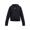 UNDER ARMOUR-UA Rival Fleece Crop Hoodie-BLK Čierna 160/170 UNDER ARMOUR-UA Rival Fleece Crop Hoodie-BLK Čierna 160/170