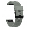 RhinoTech řemínek pro Garmin QuickFit sportovní silikonový 26mm šedý RhinoTech řemínek pro Garmin QuickFit sportovní silikonový 26mm šedý