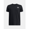 Under Armour Chlapčenské tričko UA B Icon Taped SS Čierna YMD Under Armour Chlapčenské tričko UA B Icon Taped SS Čierna YMD