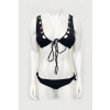 Dámske dvojdielne bikiny Laser LC40901-2 S černá Dámske dvojdielne bikiny Laser LC40901-2 S černá