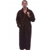 Hnědý dlouhý pánský župan s šálovým límcem - FROTÉ 1ZF3076 hnědá XXL + První výměna zboží zdarma. Hnědý dlouhý pánský župan s šálovým límcem - FROTÉ 1ZF3076 hnědá XXL + První výměna zboží zdarma.