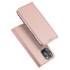 Puzdro DUX DUCIS pre Apple iPhone 15 Pro - stojan - umelá koža - Rose Gold pink Puzdro DUX DUCIS pre Apple iPhone 15 Pro - stojan - umelá koža - Rose Gold pink