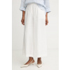 Weekend Max Mara nohavice wide leg dámske ľanové FELINO 2615131042600 béžová 34 Weekend Max Mara nohavice wide leg dámske ľanové FELINO 2615131042600 béžová 34