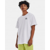 Under Armour tričko UA Logo EMB Heavyweight SS 1373997-100 white Under Armour tričko UA Logo EMB Heavyweight SS 1373997-100 white