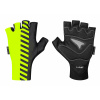 Rukavice Force LINE bez zapínania, fluo-čierne S Rukavice Force LINE bez zapínania, fluo-čierne S