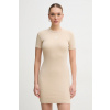 Šaty Calvin Klein Jeans J20J225265 béžová L Šaty Calvin Klein Jeans J20J225265 béžová L