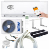 Klimatizácia AUX 3,5 kW WiFi + sada pre vlastnú montáž na stenu, pre domácnosť Klimatizácia AUX 3,5 kW WiFi + sada pre vlastnú montáž na stenu, pre domácnosť