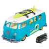 Autíčko karavan VW The Originals T1 Majorette so svetlom a 1 zberateľským autíčkom dĺžka 32,5 cm Autíčko karavan VW The Originals T1 Majorette so svetlom a 1 zberateľským autíčkom dĺžka 32,5 cm