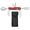 OSTATNÉ ALBAINOX Vreckový nožík s príborom - red (11007) OSTATNÉ ALBAINOX Vreckový nožík s príborom - red (11007)
