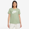 Nike Sportswear Essentials W T-shirt DX7906-343 (178683) Black/Green M Nike Sportswear Essentials W T-shirt DX7906-343 (178683) Black/Green M
