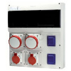 SCAME Zásuvková rozvodnica DOMINO, 1x16A+1x32A+2x63A/400V/5P + 2x230V, istená s prúdovým chráničom, IP54 SCAME Zásuvková rozvodnica DOMINO, 1x16A+1x32A+2x63A/400V/5P + 2x230V, istená s prúdovým chráničom, IP54